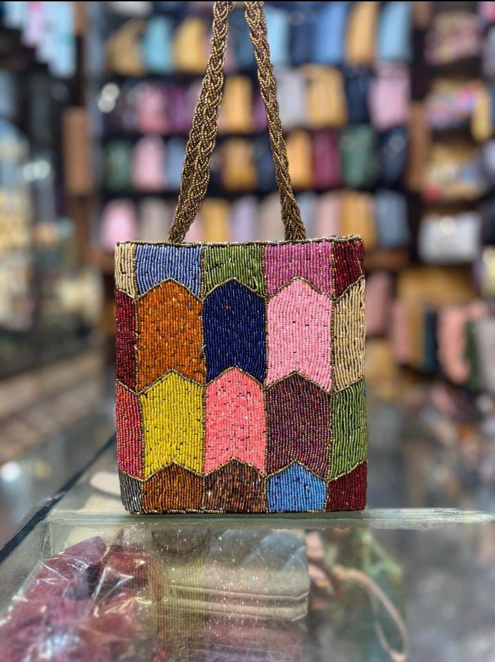 Handmade Flower Design Bag