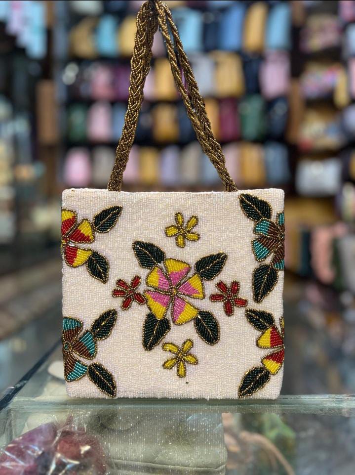 Handmade Flower Design Bag
