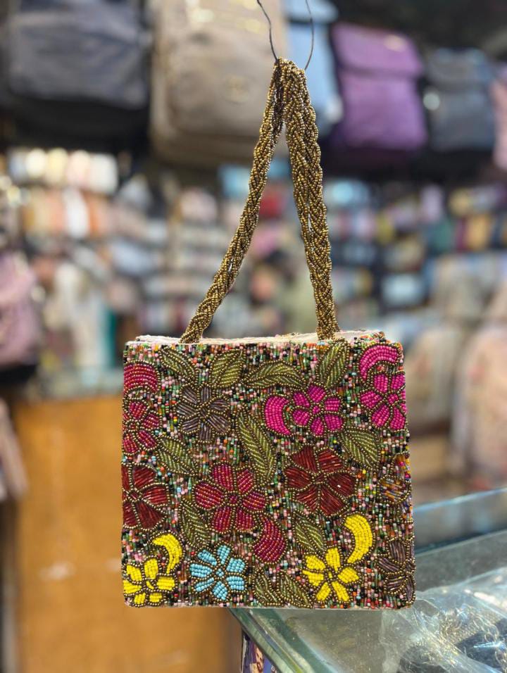 Handmade Flower Design Bag
