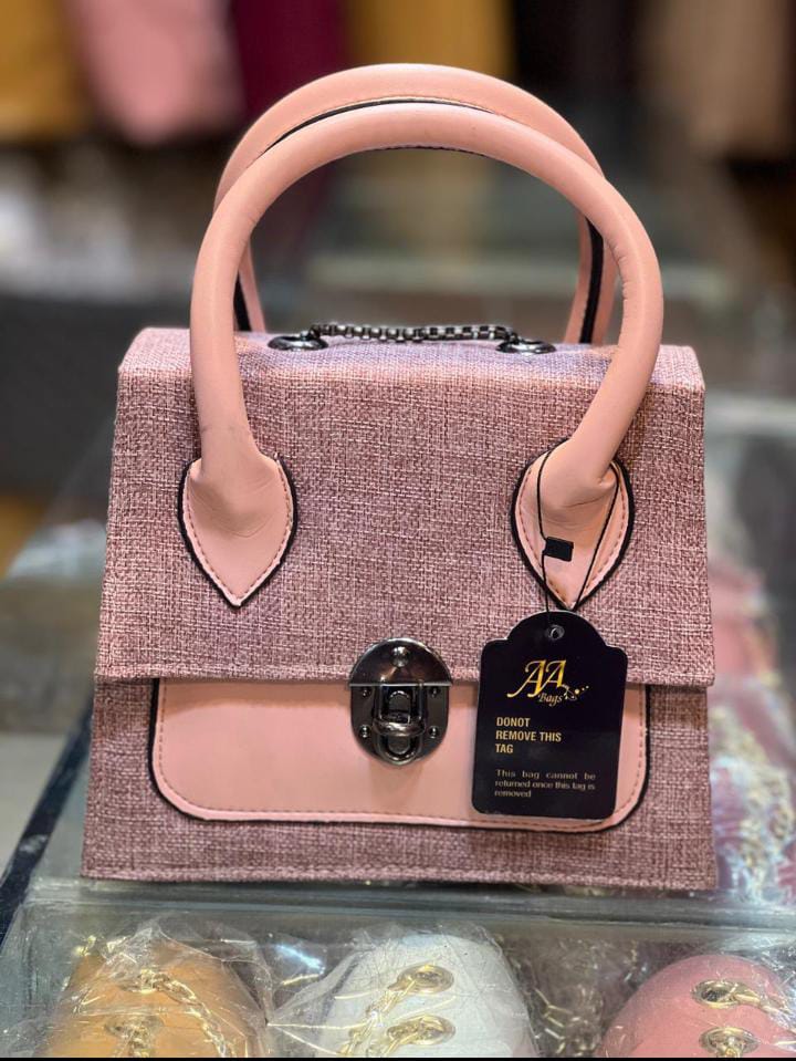 Khadi Fabric Handbag – Traditional Khadi Look