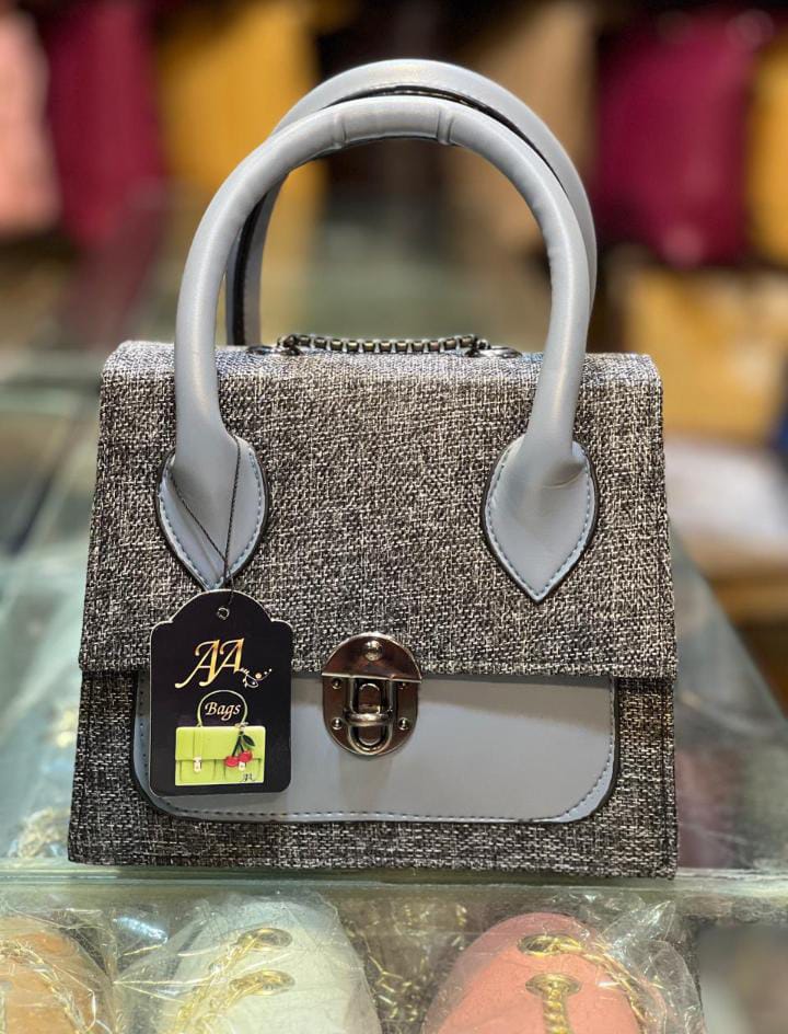 Khadi Fabric Handbag – Traditional Khadi Look