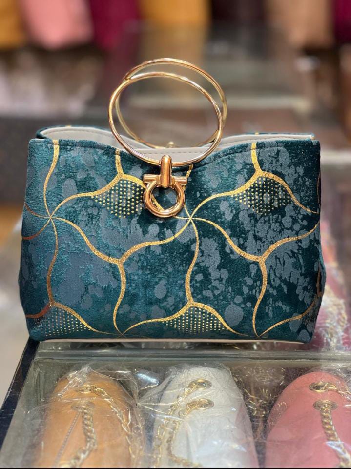 Velvet Style Handmade Bag