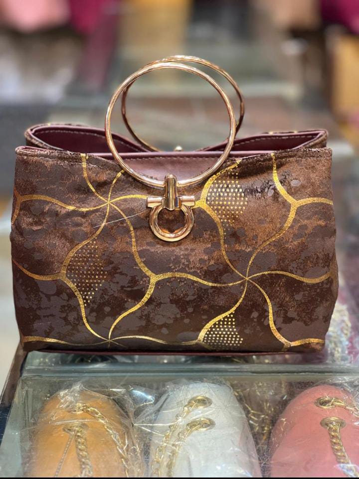 Velvet Style Handmade Bag