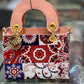 Multi-Color Dior Shape Ladies Handbag
