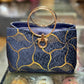 Velvet Style Handmade  Bag