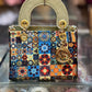 Multi-Color Dior Shape Ladies Handbag
